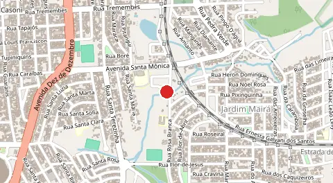 Mapa de Jardim Ouro Preto