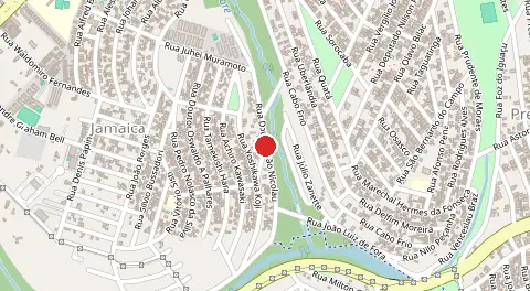 Mapa de Jardim Tokio