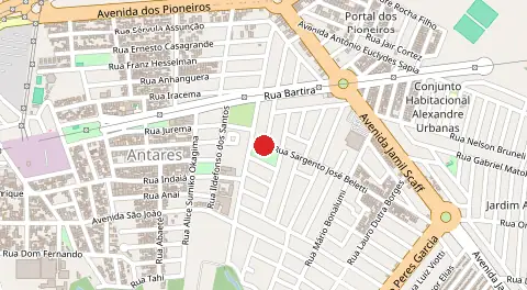 Mapa de Jardim Santa Alice