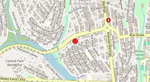 Mapa de Jardim Presidente