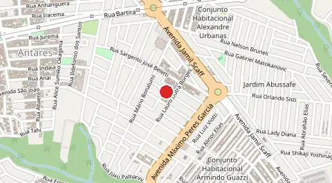 Mapa de Zona Leste