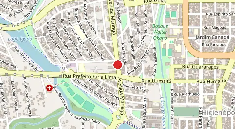 Mapa de Jardim Quebec