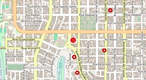 Mapa de Vila Larsen