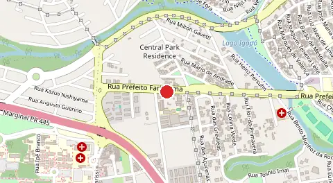 Mapa de Jardim Maringa