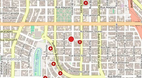 Mapa de Vila Ipiranga