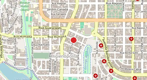 Mapa de Bela Vista