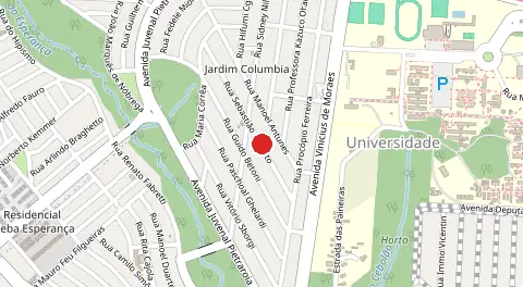 Mapa de Columbia