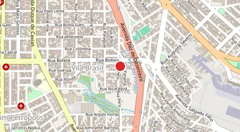 Mapa de Vila Rodrigues