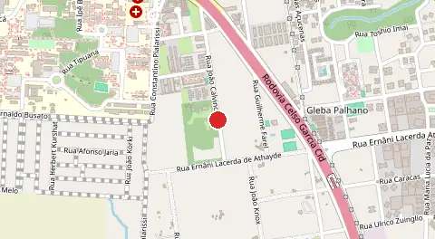 Mapa de Alto da Colina
