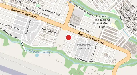 Mapa de Jardim Prefeito Milton Menezes