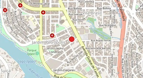 Mapa de Jardim Petropolis