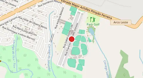 Mapa de Jardim Pequena Londres