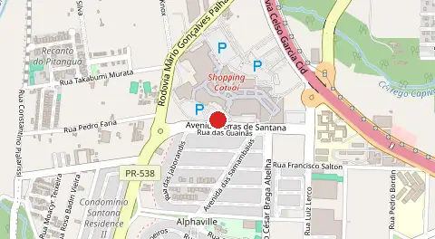Mapa de Condomínio Residencial Alphaville