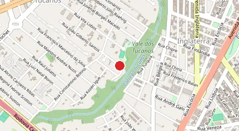 Mapa de Jardim Mediterraneo