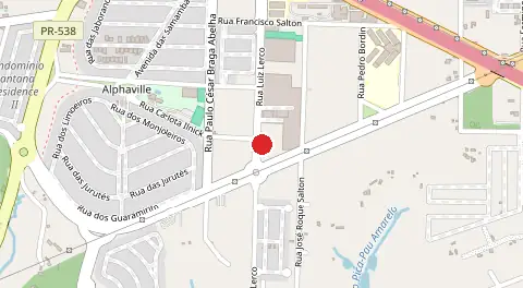 Mapa de Catuai Parque Residence