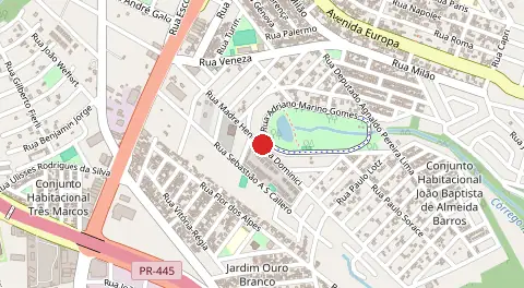 Mapa de Parque Residencial João Piza