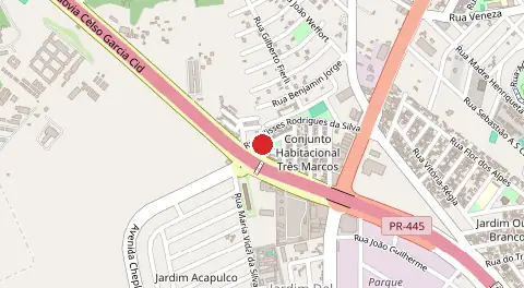Mapa de Conjunto das Flores