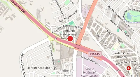 Mapa de Conjunto Tres Marcos