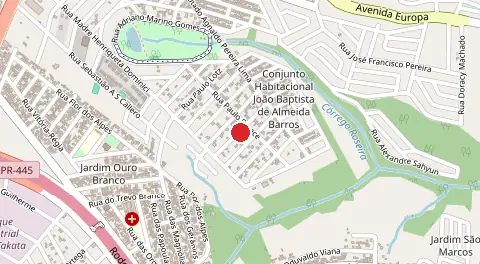 Mapa de Monte Belo