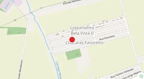 Mapa de Residencial Favoretto