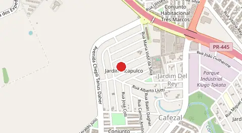 Mapa de Jardim Acapulco
