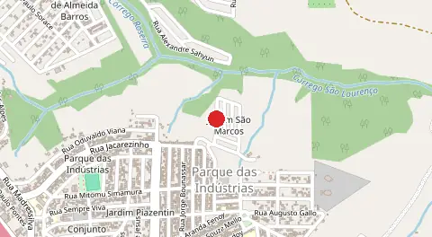Mapa de Jardim São Marcos