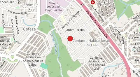 Mapa de Taroba