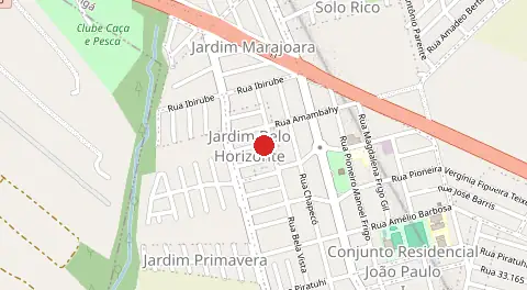 Mapa de Jardim Belo Horizonte