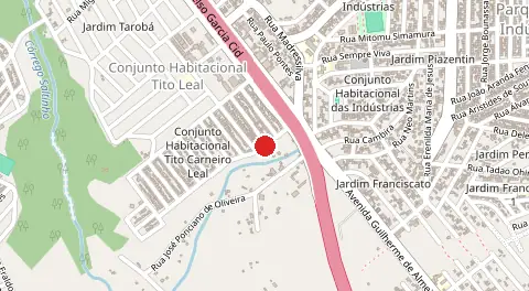 Mapa de Saltinho