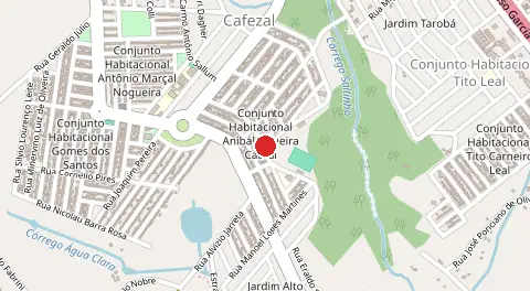 Mapa de Conjunto Cafezal 1