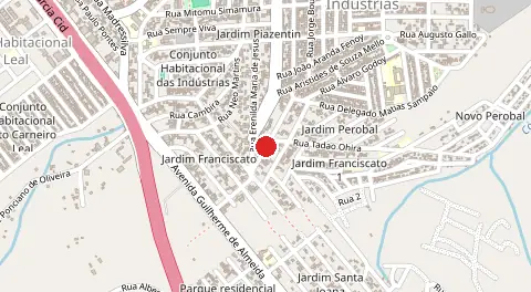 Mapa de Jardim Perobal