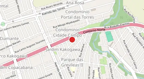 Mapa de Portal das Torres