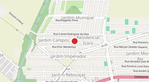Mapa de Jardim Pilar