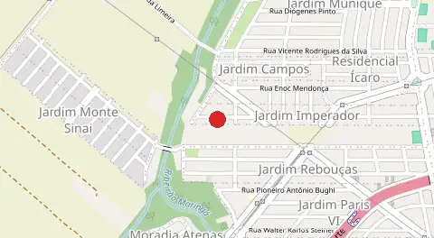 Mapa de Jardim Imperador