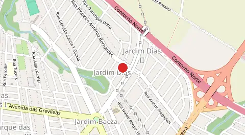 Mapa de Jardim Dias