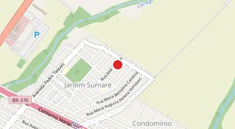 Mapa de Loteamento Sumare