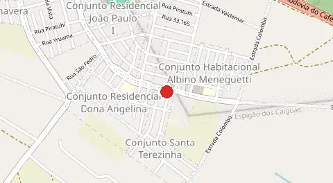 Mapa de Conjunto Residencial Santa Terezinha