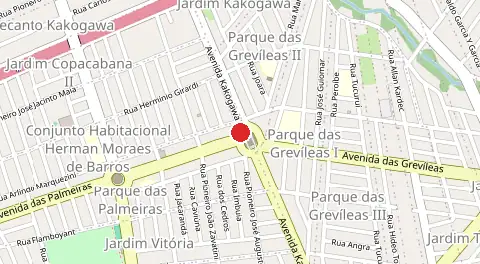 Mapa de Parque das Palmeiras
