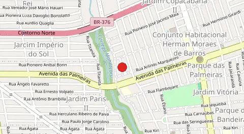 Mapa de Conjunto Habitacional Herman Moraes de Barros