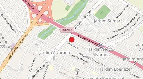 Mapa de Jardim Novo Alvorada