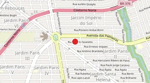 Mapa de Jardim Paris