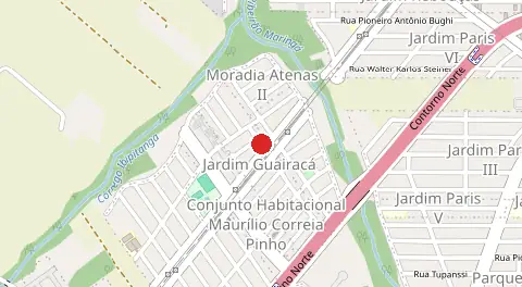 Mapa de 3 Lagoas