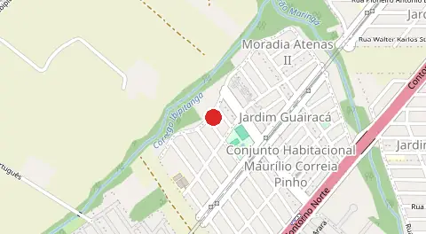 Mapa de Tres Lagoas