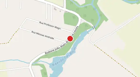Mapa de Estrada Sem Nome