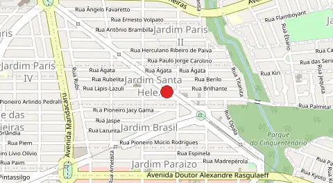 Mapa de Jardim Santa Helena