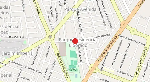 Mapa de Parque Residencial Eldorado