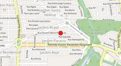 Mapa de Jardim Paraizo