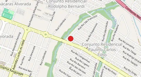 Mapa de Conjunto Residencial Paulino Carlos Filho