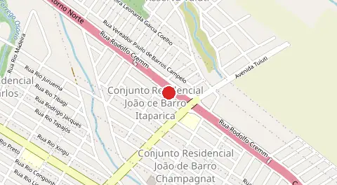 Mapa de Itaparica