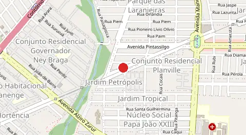 Mapa de Jardim Brasilia